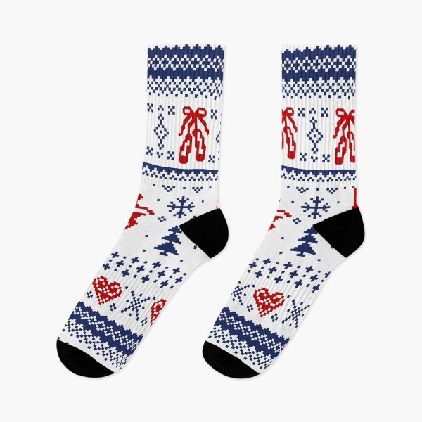Item preview, Christmas Knit - Ugly Sweater - Nutcracker Ballet - light pattern designed and sold by KoolDsignsDANCE.