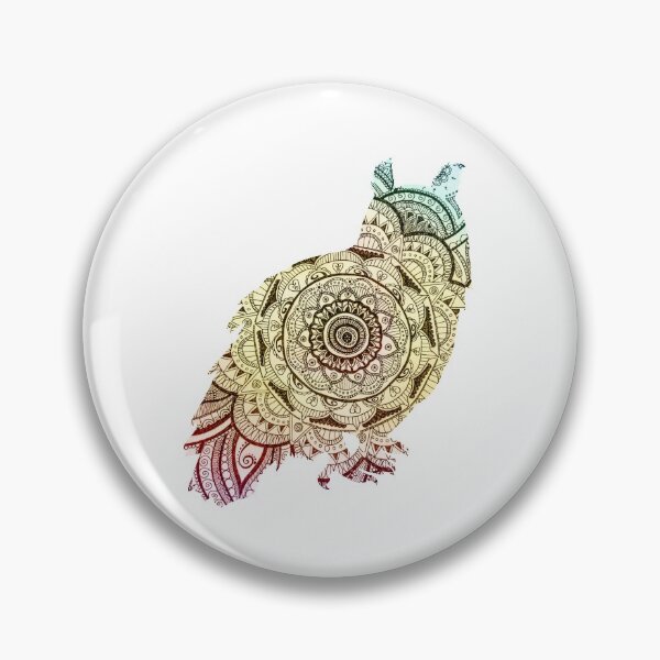 Item preview, Mandala Owl designed and sold by Renatas Traideris.