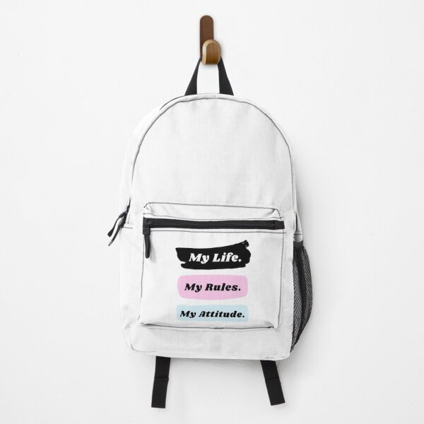 Item preview, My life my rules my attitude designed and sold by TopStyles.