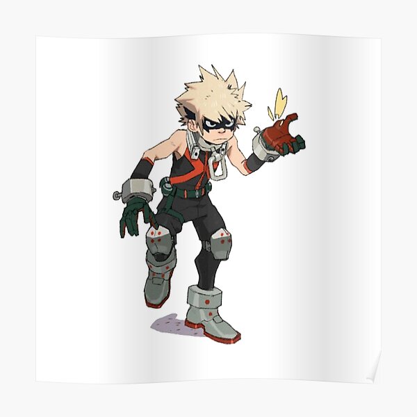 Poster Bakugo Par Cursed Teemo Redbubble 7065