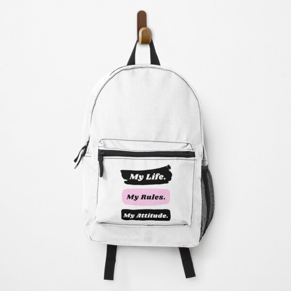 Item preview, My life my rules my attitude designed and sold by TopStyles.