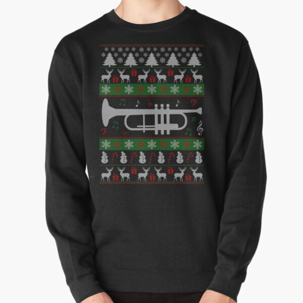 Ugly Trumpet Christmas Sweater Pullover Sweatshirt