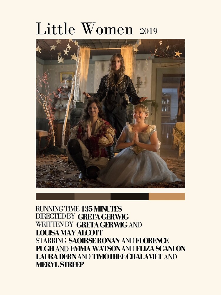 Little Women Aesthetic Movie Poster Poster