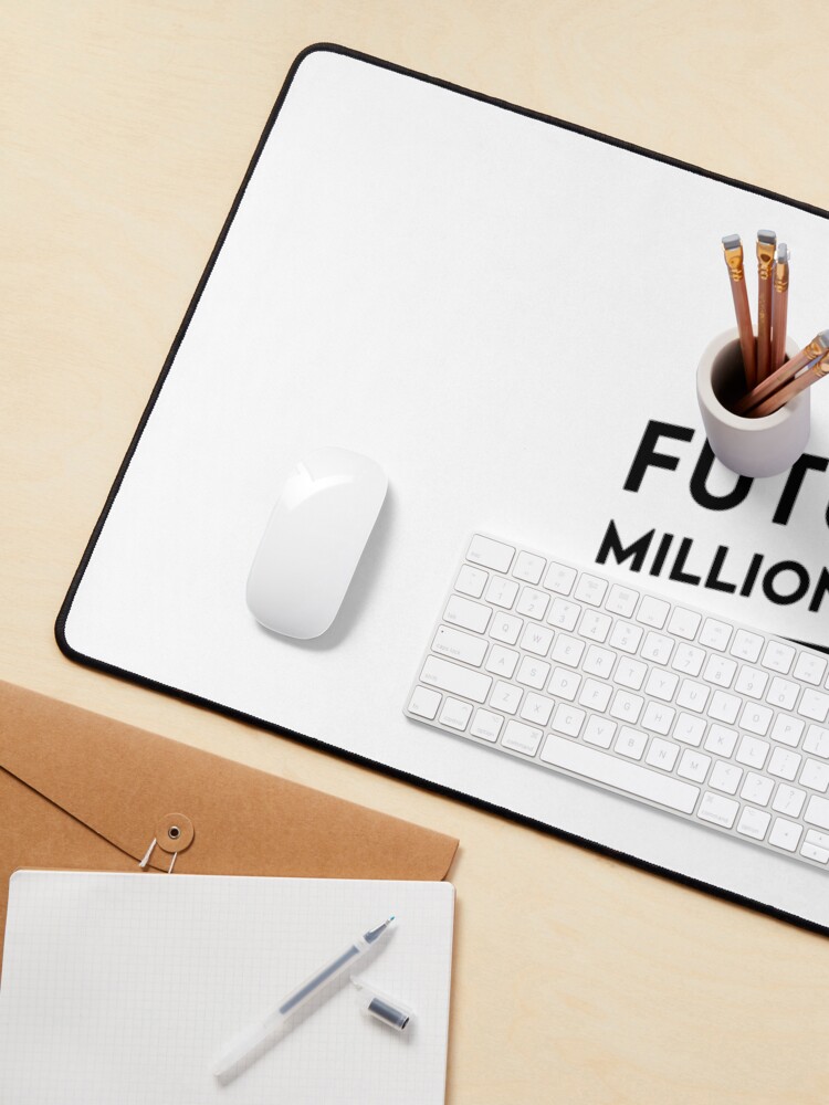 Alternate view of Future Millionaire (Inverted) Mouse Pad