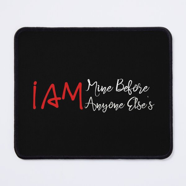 Item preview, I'm mine before i'm anyone else's Funny Sarcastic Quote tshirt Ladies or Adult Fit Slogan Positive Motivational designed and sold by Zosef-artist.