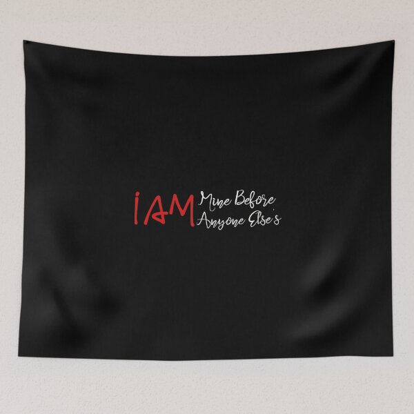 Item preview, I'm mine before i'm anyone else's Funny Sarcastic Quote tshirt Ladies or Adult Fit Slogan Positive Motivational designed and sold by Zosef-artist.