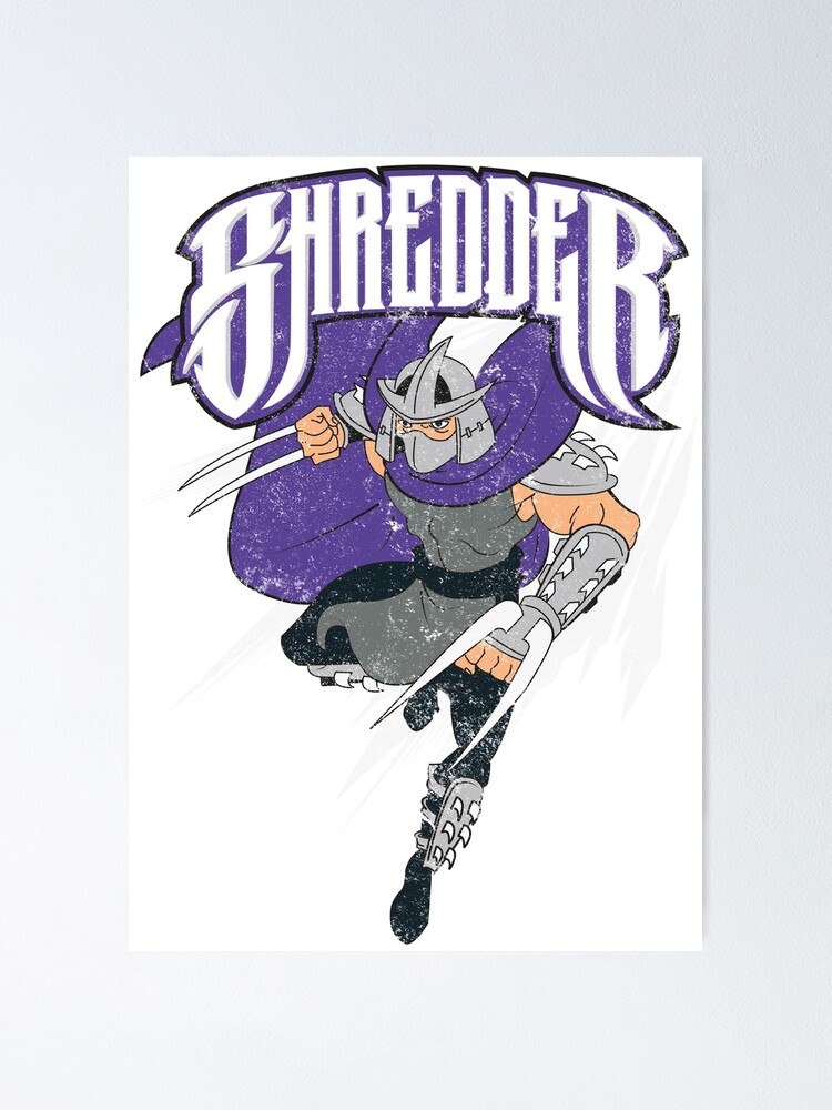 Shredder TMNT 2003 - Ninja Turtles - Posters and Art Prints