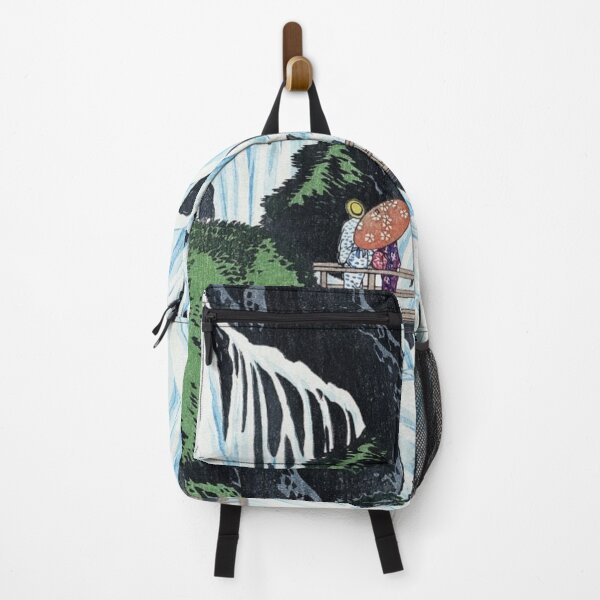 Item preview, Japanese Art Shiragumo Waterfall of Nikkō (1910) by Hiroaki Takahashi designed and sold by Daebakshop.