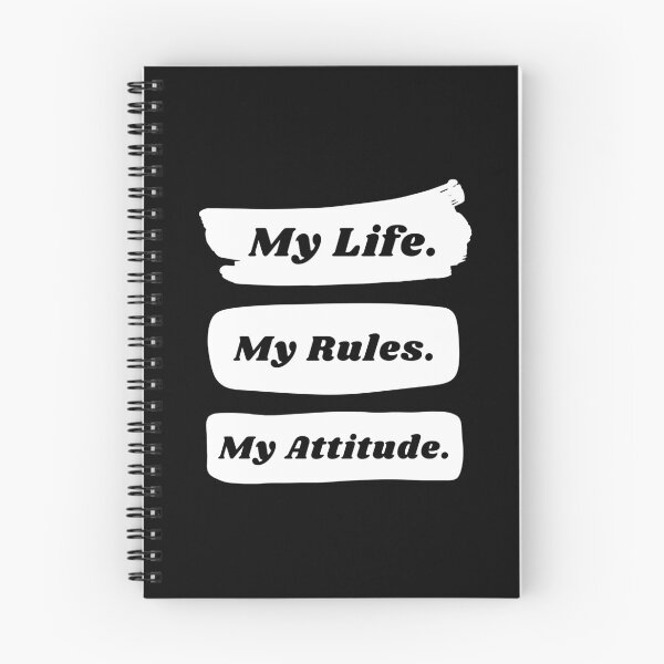 Item preview, My life my rules my attitude designed and sold by TopStyles.