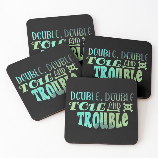 Item preview, Double, Double, Toil And Trouble | Halloween (T : Color) designed and sold by the-krisney-way.