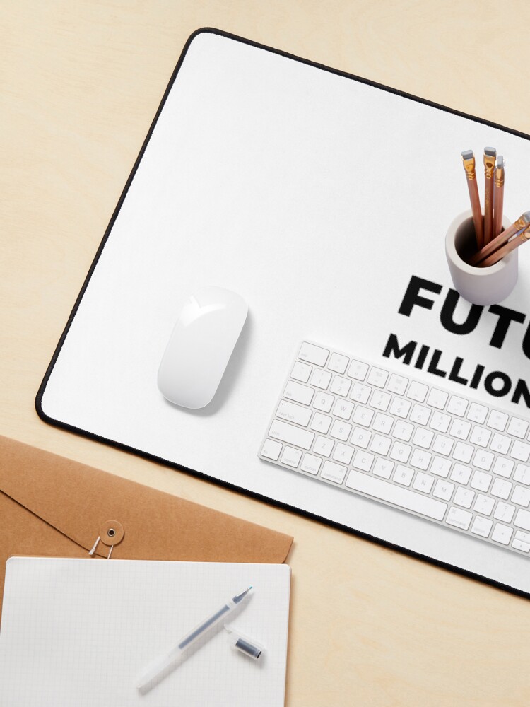 Alternate view of Future Millionaire (Inverted) Mouse Pad
