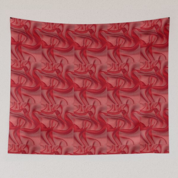 Item preview, Red silk chiffon. designed and sold by Lellabuddy.