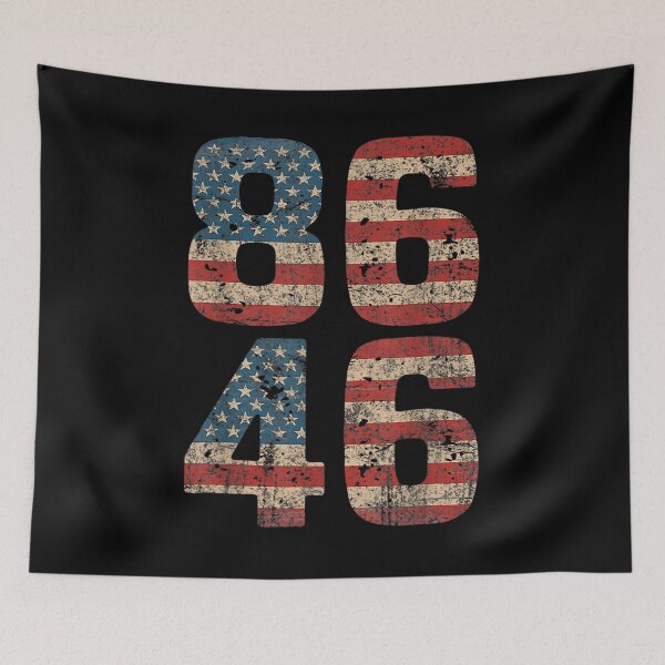 Item preview,  46 Biden 86 Impeach Vintage Distressed 8646 Anti designed and sold by lindafrances.