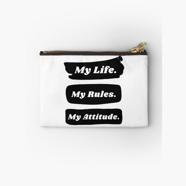 Item preview, My life my rules my attitude designed and sold by TopStyles.