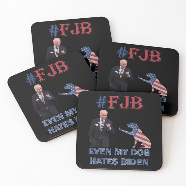 Item preview, DOG SHOWS MIDDLE FINGER TO BIDEN, Even My Dog Hates Biden, FJB designed and sold by Your Favorite Shop.