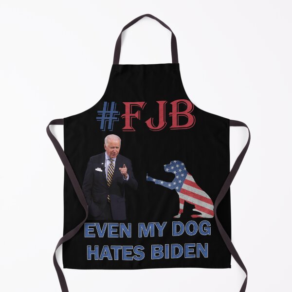 Item preview, DOG SHOWS MIDDLE FINGER TO BIDEN, Even My Dog Hates Biden, FJB designed and sold by Your Favorite Shop.