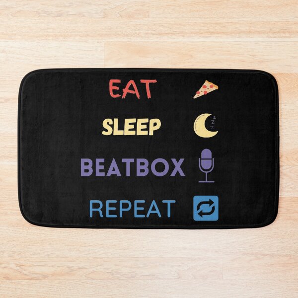 Item preview, Eat Sleep Beatbox Repeat designed and sold by Anuragwk.