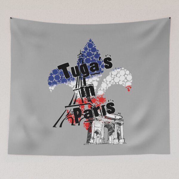 Item preview, Tugas in Paris - Tugas around the world designed and sold by TugaMerch.