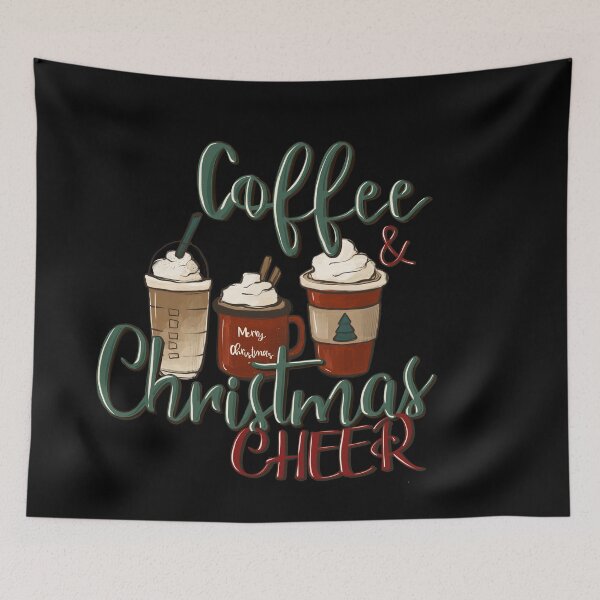 Item preview, I run on coffee and Christmas cheer -  men’s/ women’s/ kids Christmas  designed and sold by Designs Of all kinds.