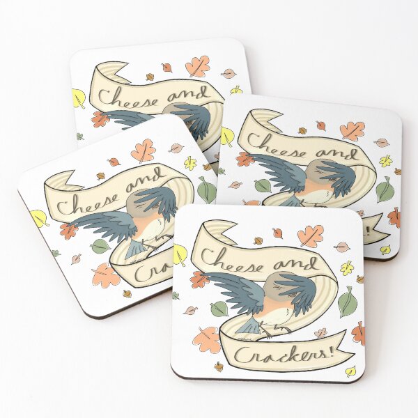 Item preview, cheese and crackers otgw beatrice quote  designed and sold by OddityArts.