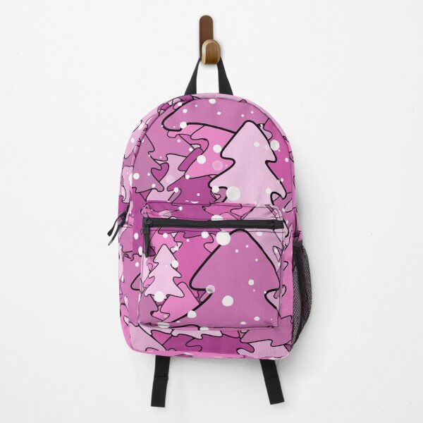 Item preview, pink forest winter,snow, snowflake, designed and sold by Collagedream.