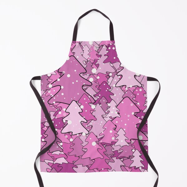 Item preview, pink forest winter,snow, snowflake, designed and sold by Collagedream.