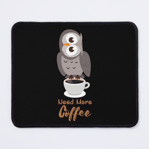 Item preview, Funny OWL holding coffee mug & needs more designed and sold by Lighvision.