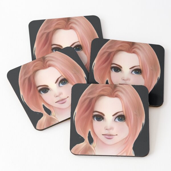Item preview, Cute redhead girl cartoon face made by Zaanimations designed and sold by Zanimations.