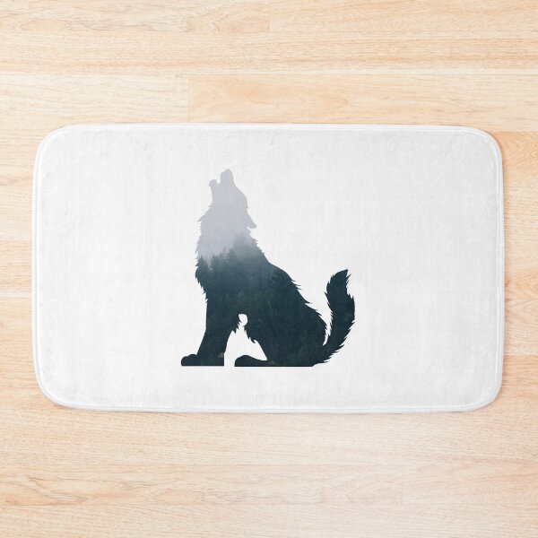 Item preview, Forest Wolf Foggy designed and sold by Renatas Traideris.