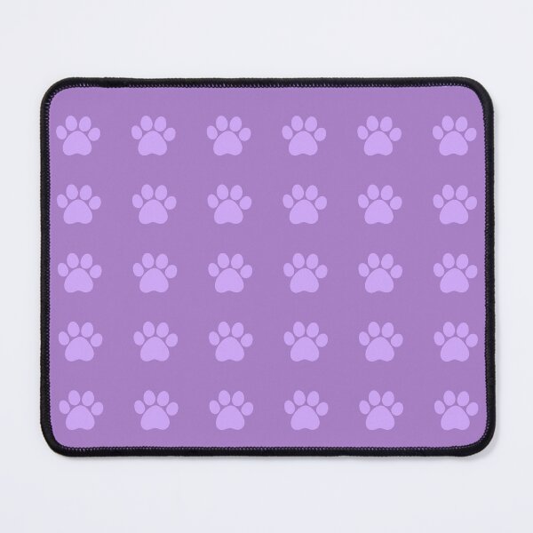 Item preview, mini cat paw print purple sheet designed and sold by promisesarelies.