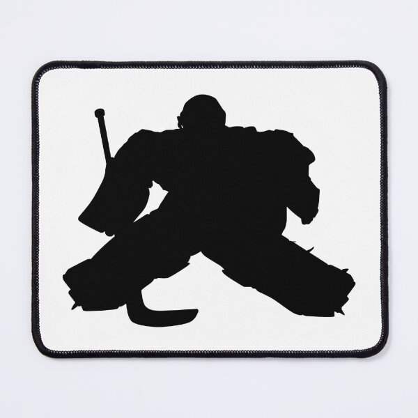 Item preview, Ice hockey player Goaltender, goalie in full goalkeeper equipment playing ice hockey designed and sold by Marcin Adrian.