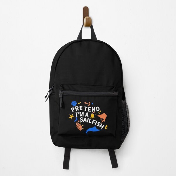 Vista previa del artículo con la obra «Finge que soy un pez vela: regalo divertido para los amantes del pez vela», diseñado y vendido por STrongUP.