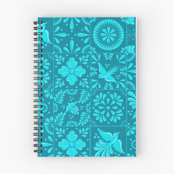 Item preview, Mexican Light Blue Talavera Tile Pattern by Akbaly designed and sold by Akbaly.