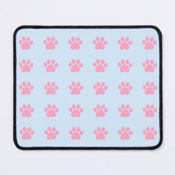 Item preview, mini cat paw print pink sheet designed and sold by promisesarelies.