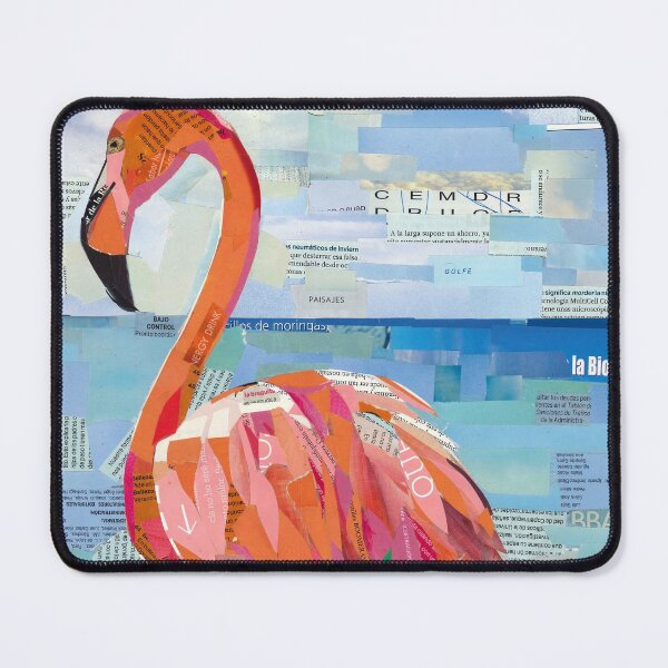 Item preview, Flamingo collage designed and sold by Oliva-Collage.
