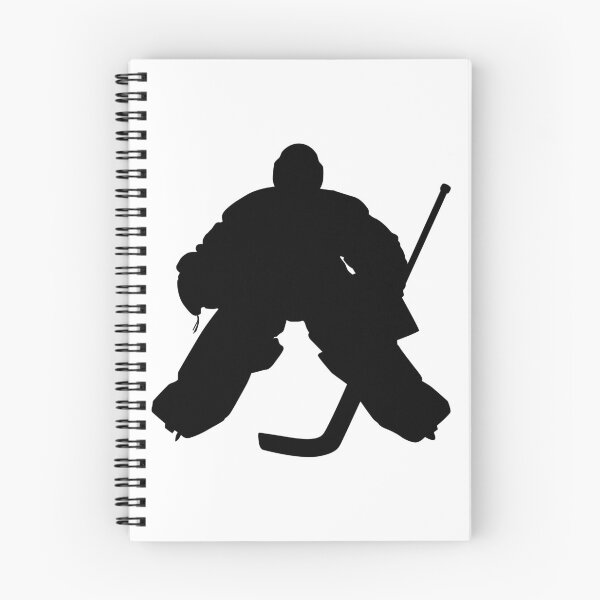 Item preview, Ice hockey player Goaltender, goalie in full goalkeeper equipment playing ice hockey designed and sold by Marcin Adrian.