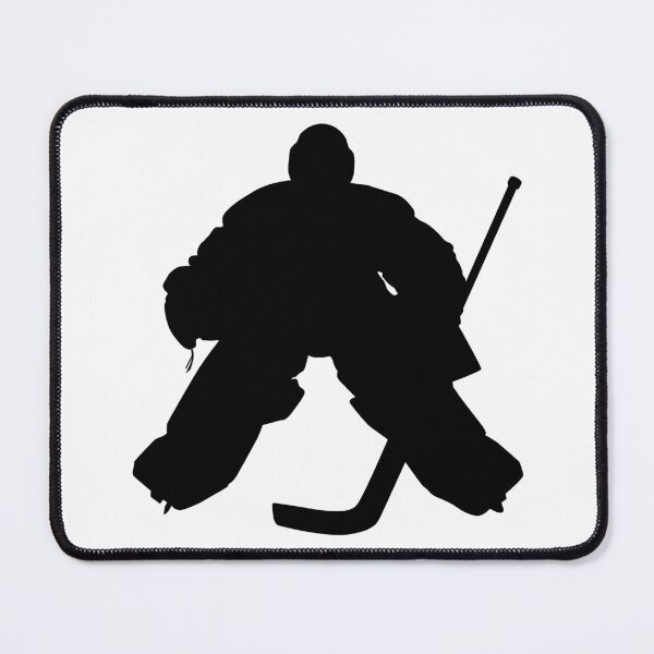Item preview, Ice hockey player Goaltender, goalie in full goalkeeper equipment playing ice hockey designed and sold by Marcin Adrian.