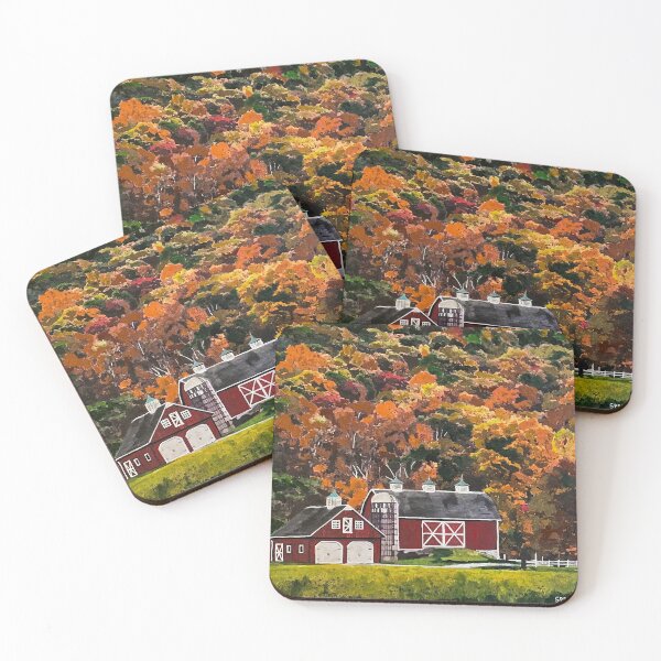 Item preview, Barn in Autum designed and sold by Artist Gary Springer.