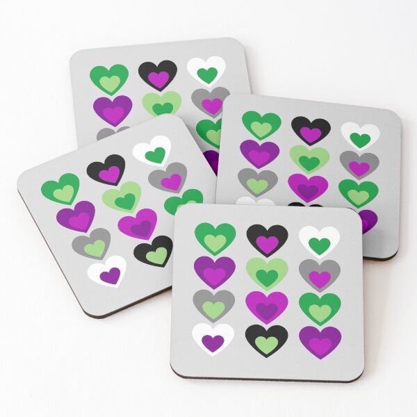 Item preview, Aro/Ace heart pattern designed and sold by Annka47.