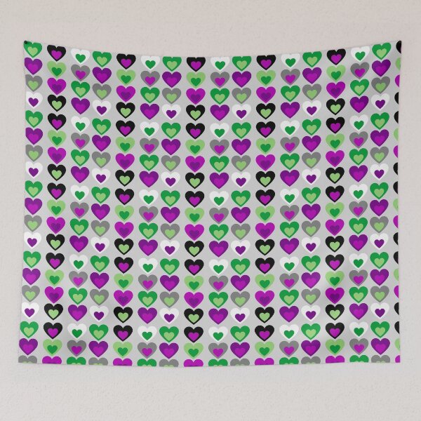 Item preview, Aro/Ace heart pattern designed and sold by Annka47.