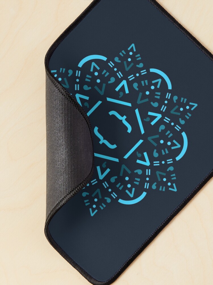 Alternate view of Code Mandala - React Framework Mouse Pad