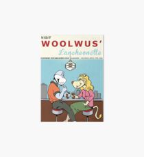 Woolwus' Luncheonette Art Board