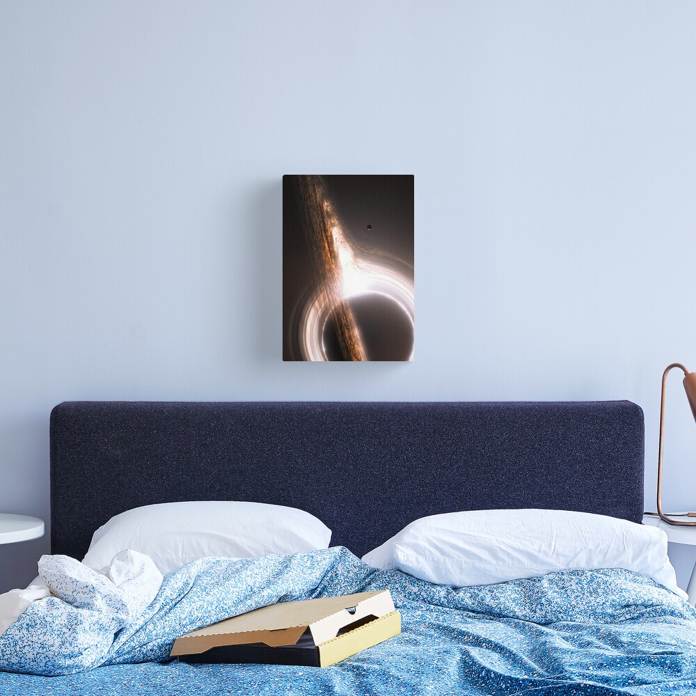 Interstellar Gargantua Black Hole Canvas Print