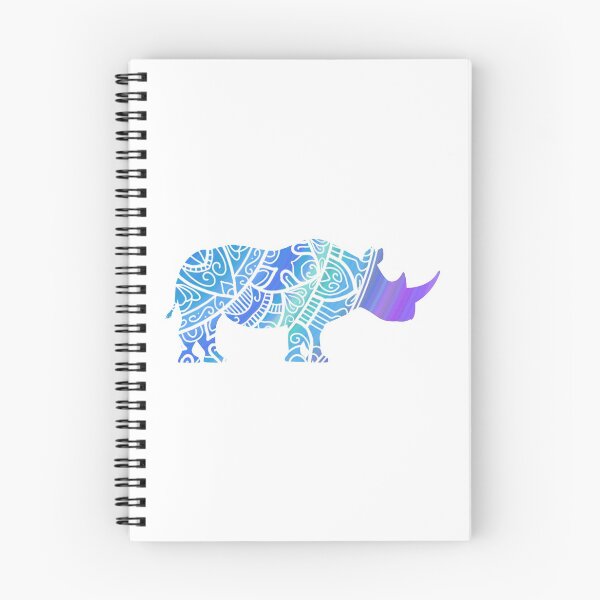 Item preview, Blue Mandala Rhino designed and sold by Renatas Traideris.