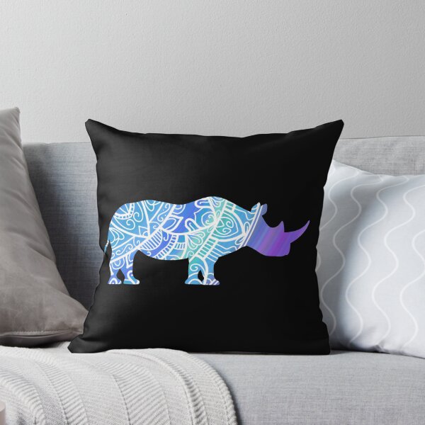 Item preview, Blue Mandala Rhino designed and sold by Renatas Traideris.
