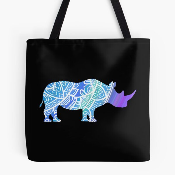 Item preview, Blue Mandala Rhino designed and sold by Renatas Traideris.