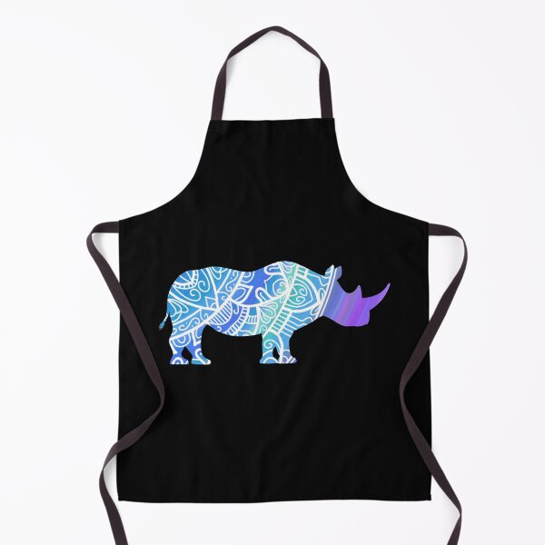 Item preview, Blue Mandala Rhino designed and sold by Renatas Traideris.