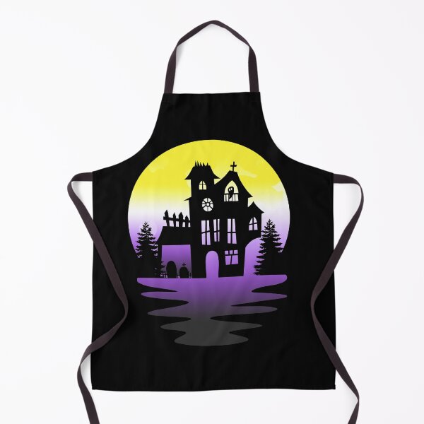 Item preview, Nonbinary Halloween Haunted House designed and sold by koenluipaard.