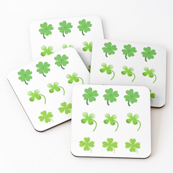 Item preview, Lucky clover sticker pack designed and sold by Bettina2311.