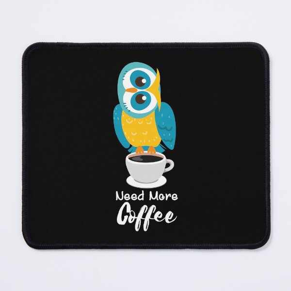 Item preview, OWL holding coffee mug and needs more Design designed and sold by Lighvision.